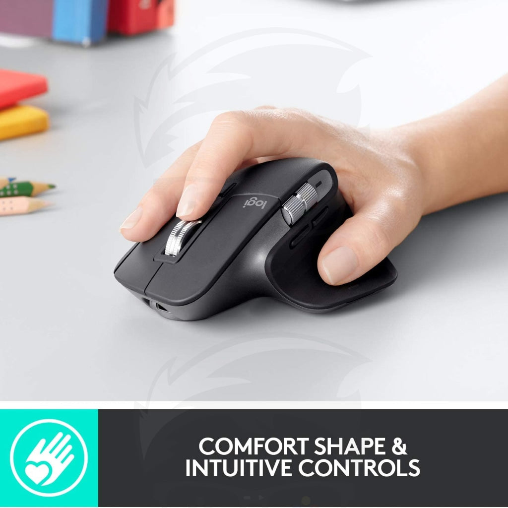Logitech MX MASTER 3 ADVANCED Wireless MOUSE - Black Logitech MX MASTER 3 ADVANCED Wireless MOUSE - Black